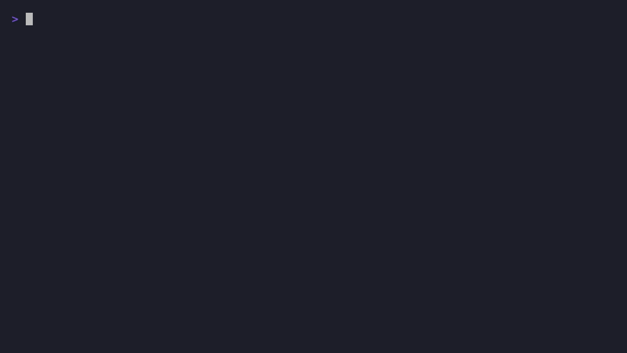cbash CLI demo: running commands in the terminal